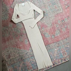 H&M Ribbed Midi Dress